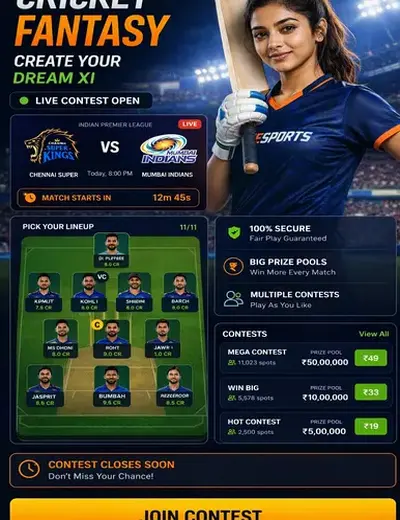 Casaposta777 (cas bet 777) fantasy cricket & matchday visual 3