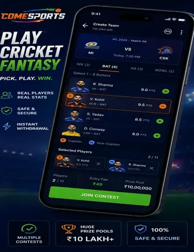 Casaposta777 (cas bet 777) fantasy cricket & matchday visual 2